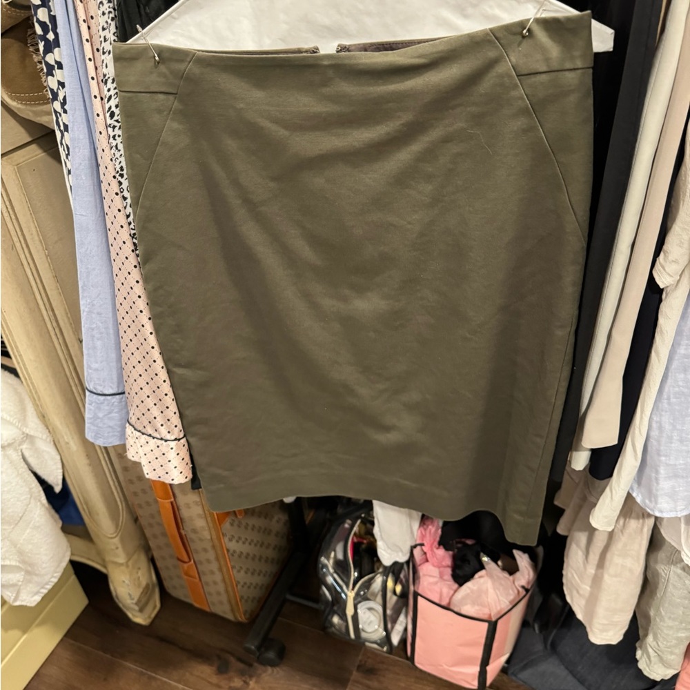 The limited green skirt